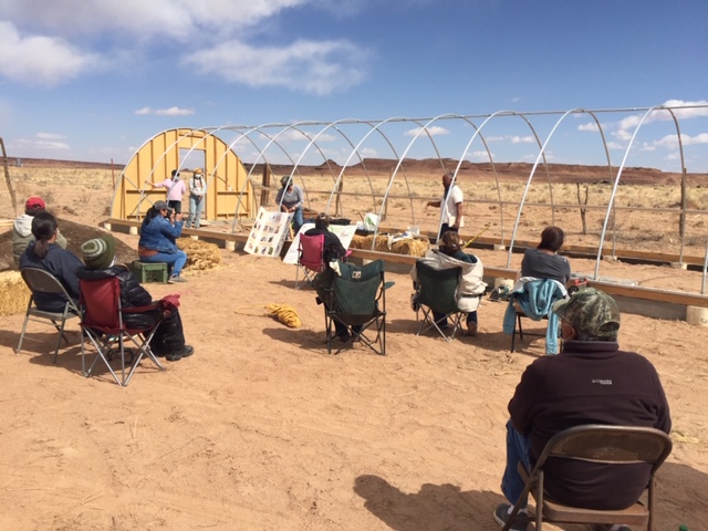 Navajo Hoop house training