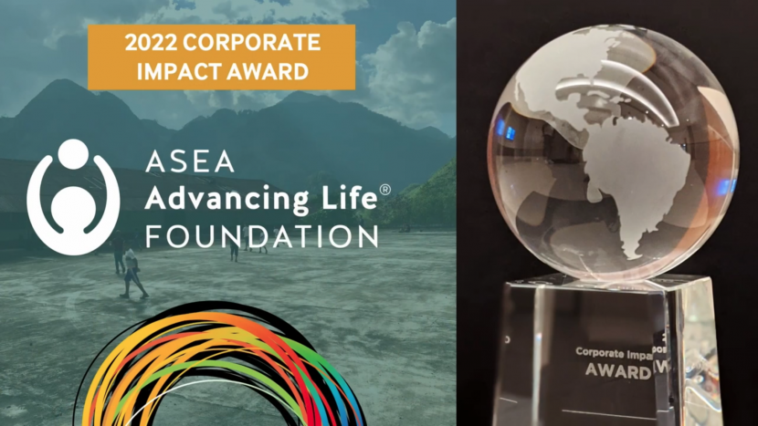 The ASEA Advancing Life Foundation honored by CHOICE Humanitarian with Impact Award